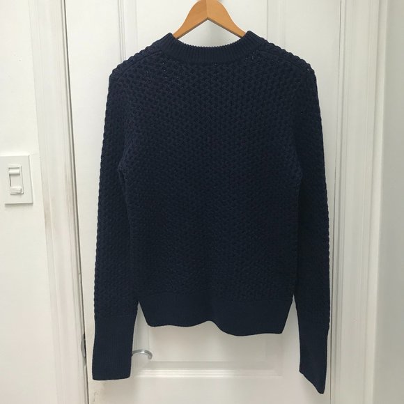 COS Ribbed Jumper - Navy - size small - Picture 2 of 5